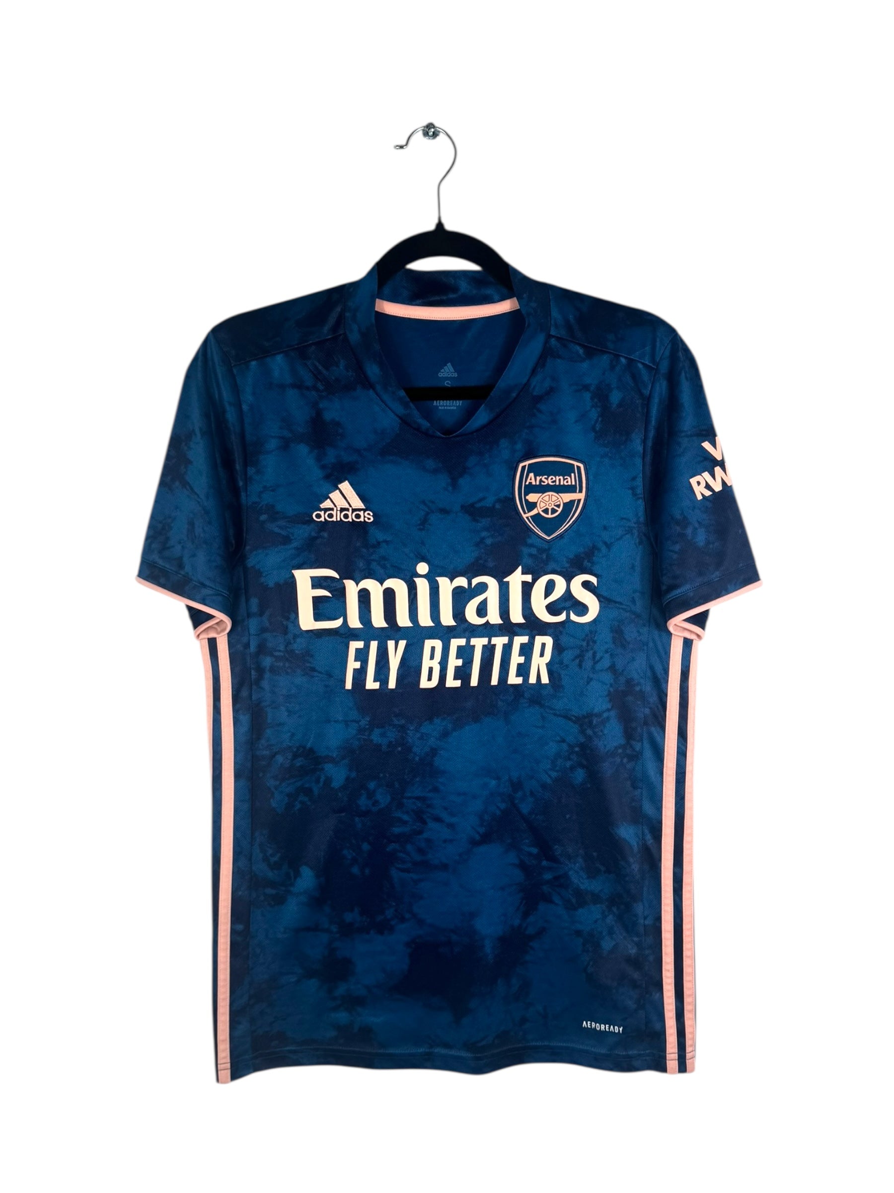 Maillot Arsenal 2020-2021 third Adidas Saka 7 taille S vue avant