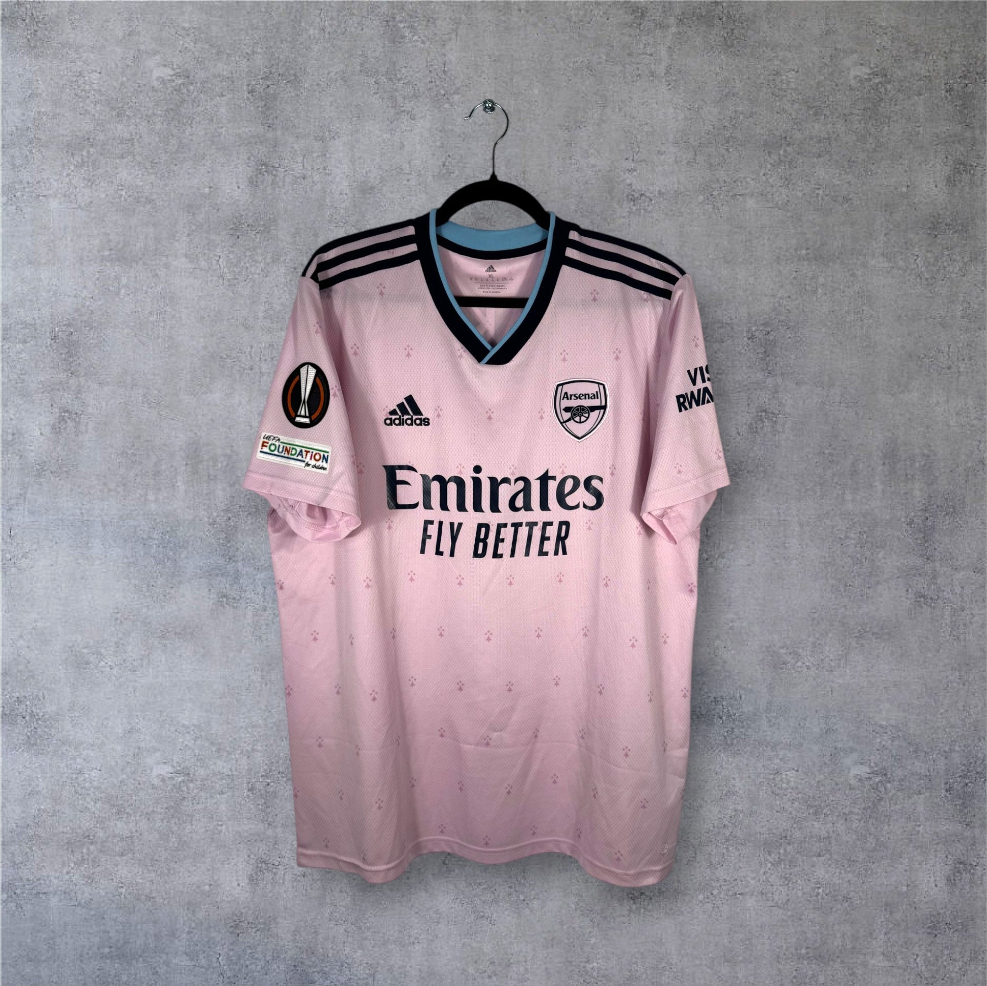 Maillot authentique Arsenal 2022-2023 Third Adidas vue de face