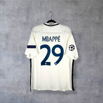 AS Monaco 2016-2017 Away Shirt - Mbappé No. 29 (XL)