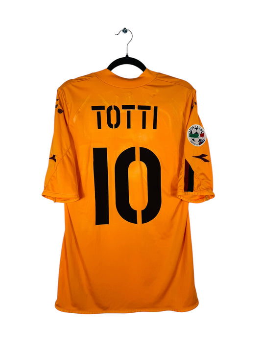 Maillot AS Roma 2004-2005 Third - Totti N°10 - Vue arrière