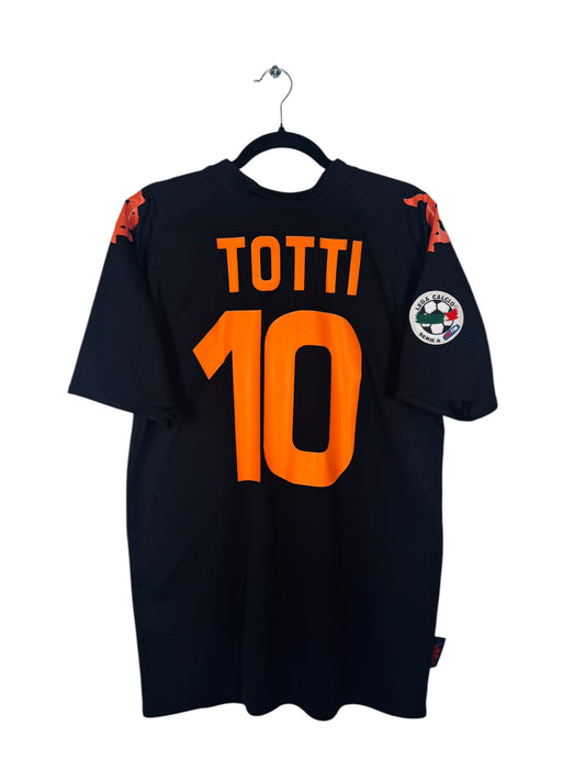 Maillot AS Roma 2007-2008 Third - Totti N°10 - Vue arrière