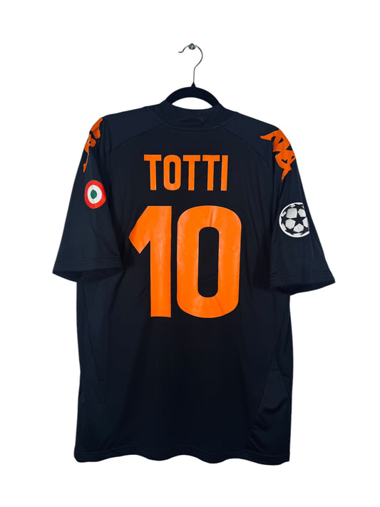 Maillot AS Roma 2009-2010 Third - Totti N°10 - Vue arrière