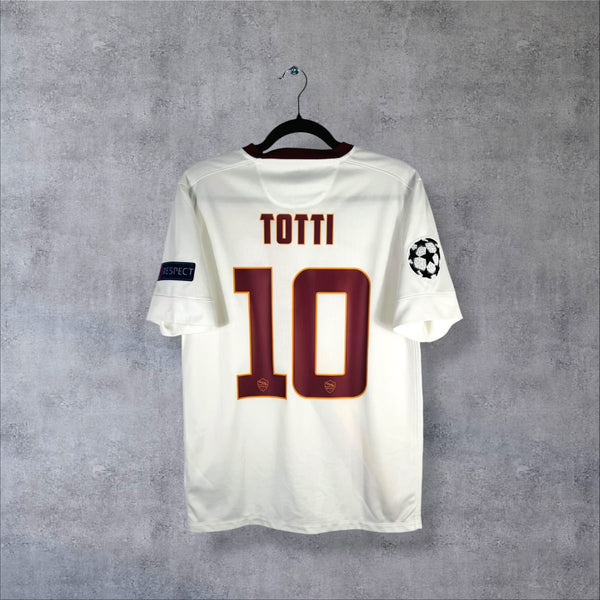Maillot AS Roma 2014-2015 Extérieur - Totti N°10 (S)