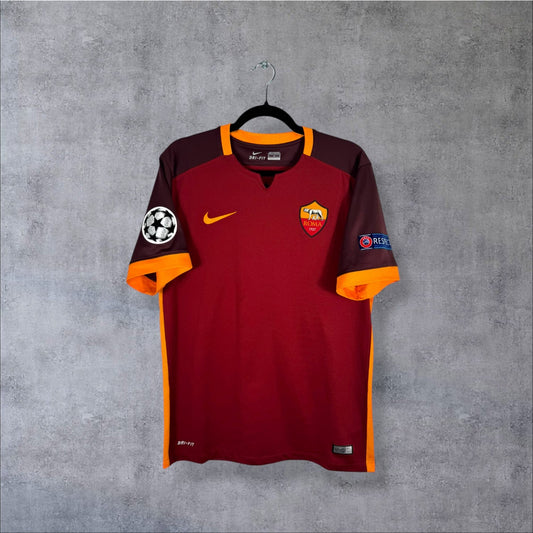 Maillot authentique AS Roma 2015-2016 Domicile Nike vue de face