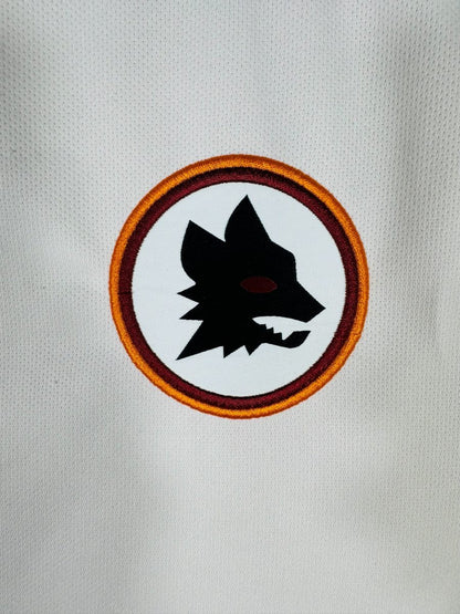 Écusson brodé AS Roma au loup capitolin sur le maillot extérieur 2016-2017 de Totti