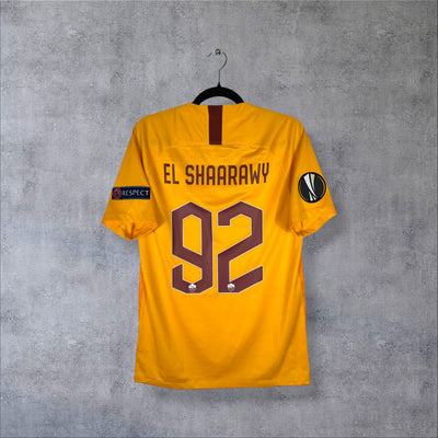AS Roma 2018-2019 Third Shirt - El Shaarawy No.92 (S)