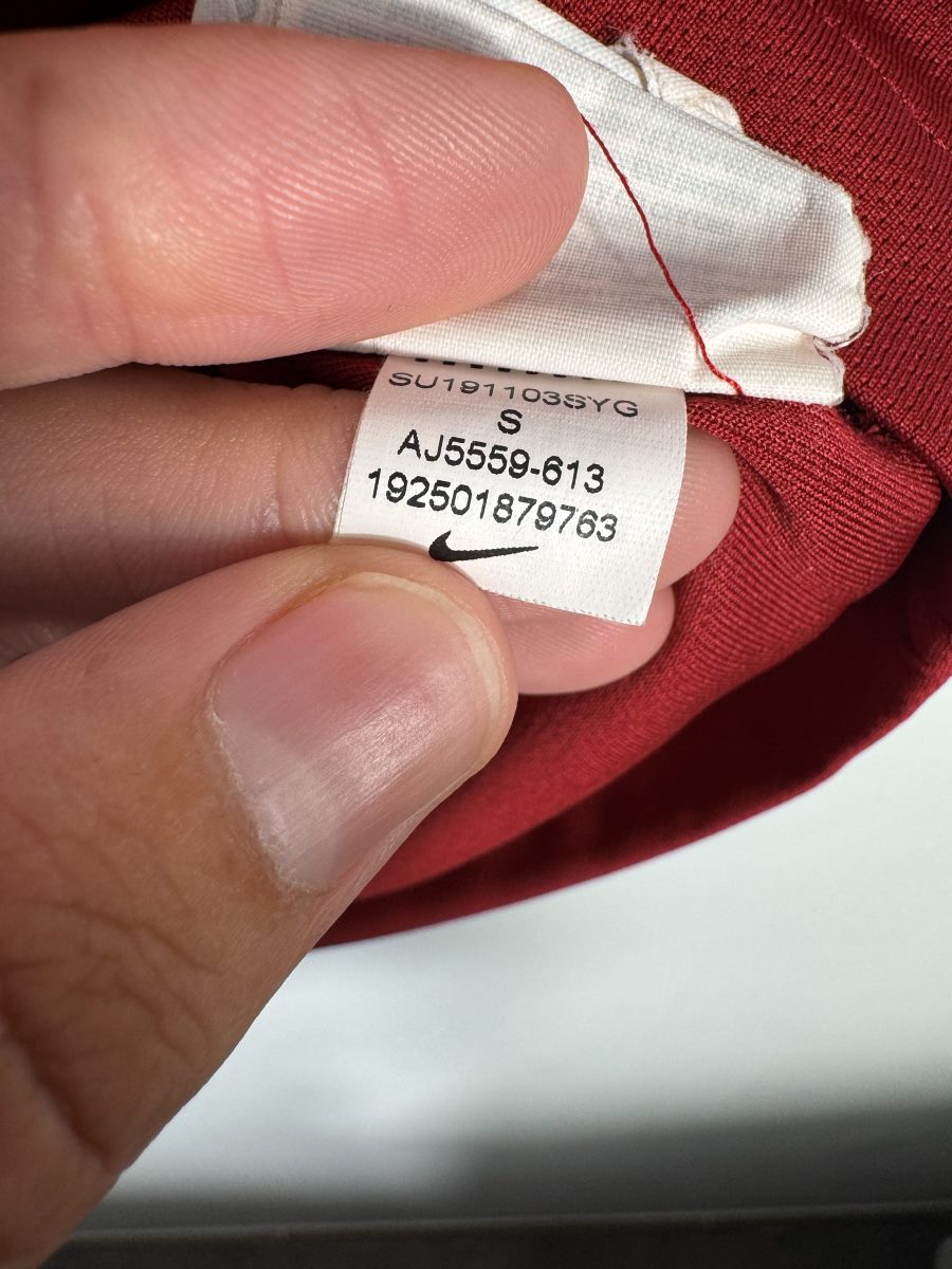 Étiquette Nike S maillot AS Roma Zaniolo authentique