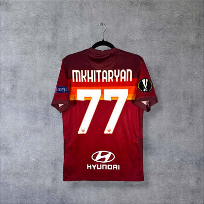 Maillot AS Roma 2020-2021 Domicile - Mkhitaryan N°77 (S)