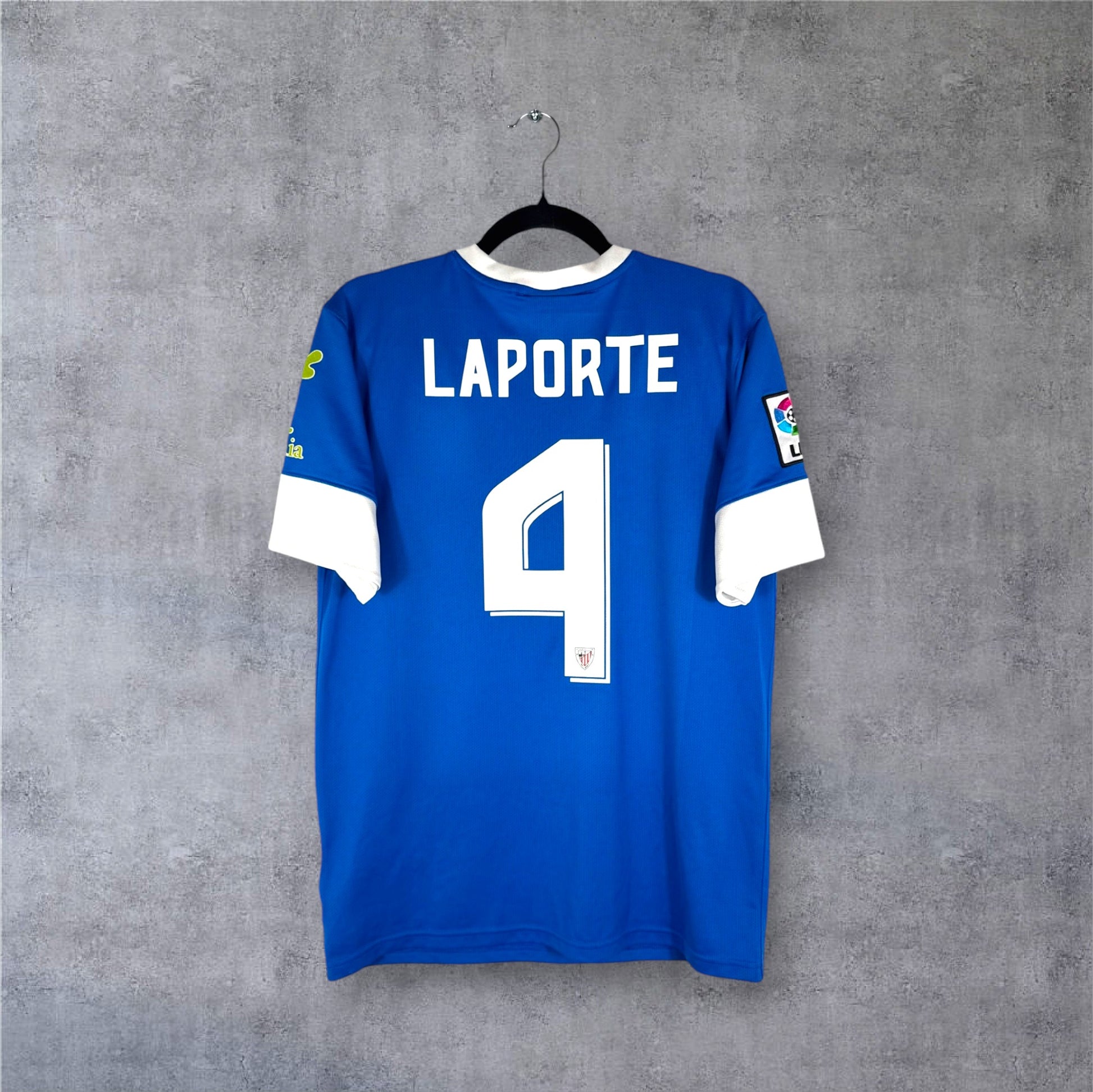 Flocage Laporte numéro 4 sur maillot Athletic Club 2013-2014