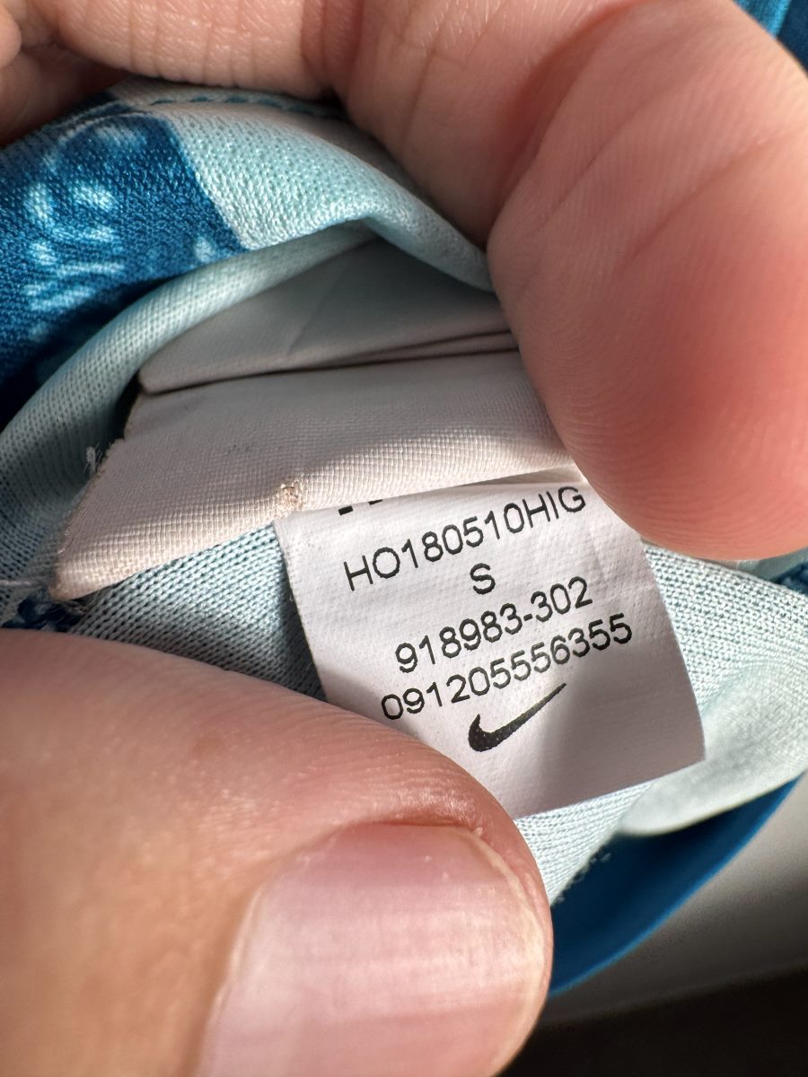 Étiquette Nike 918983-302, maillot Atlético Madrid third 2018-2019 Griezmann