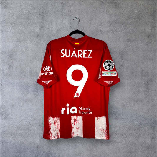 Flocage Suarez numéro 9 sur maillot Atlético Madrid 2021-2022
