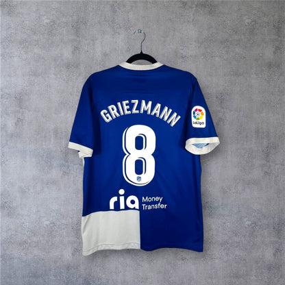 Flocage Griezmann numéro 8 sur maillot Atlético Madrid 2023-2024 Extérieur