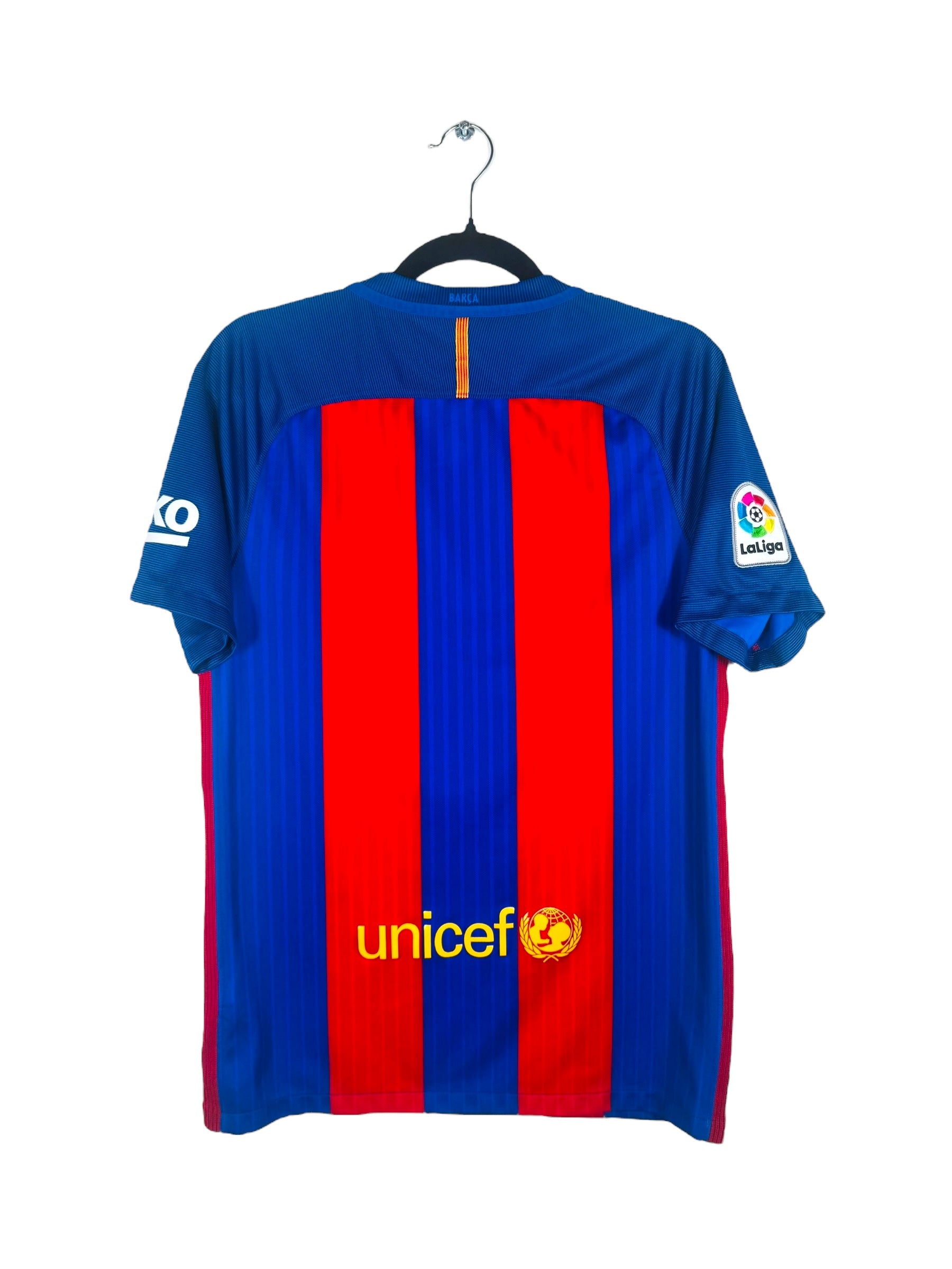 Maillot FC Barcelone 2016-2017 Domicile - Vue arrière
