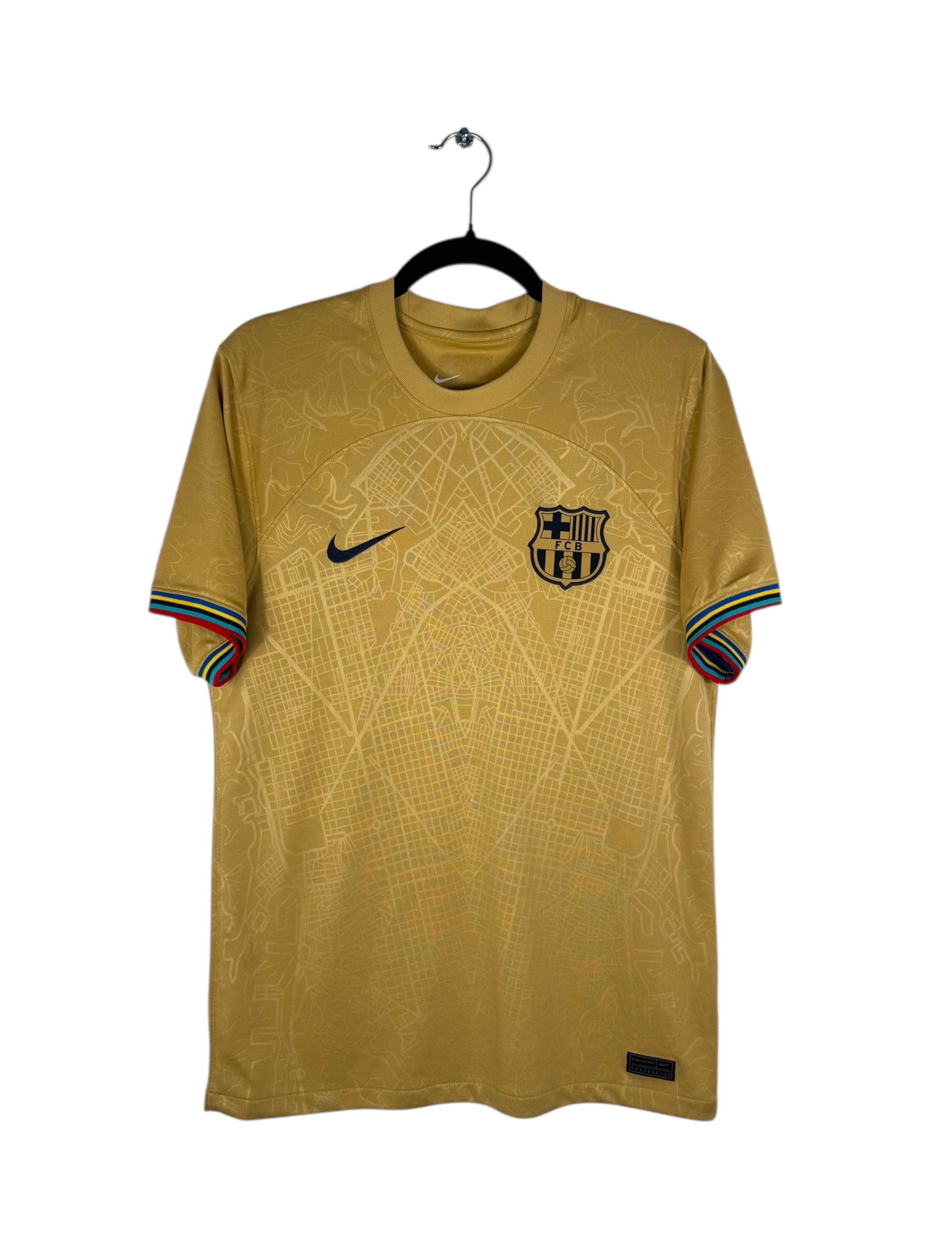 Maillot FC Barcelone 2022-2023 extérieur Nike Pedri 8 taille S vue avant