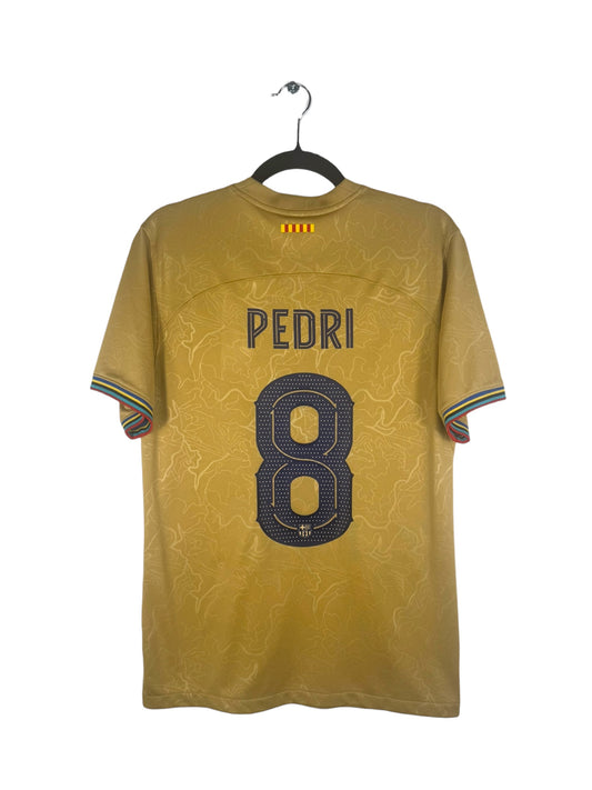 Maillot FC Barcelone 2022-2023 extérieur Nike Pedri 8 taille S