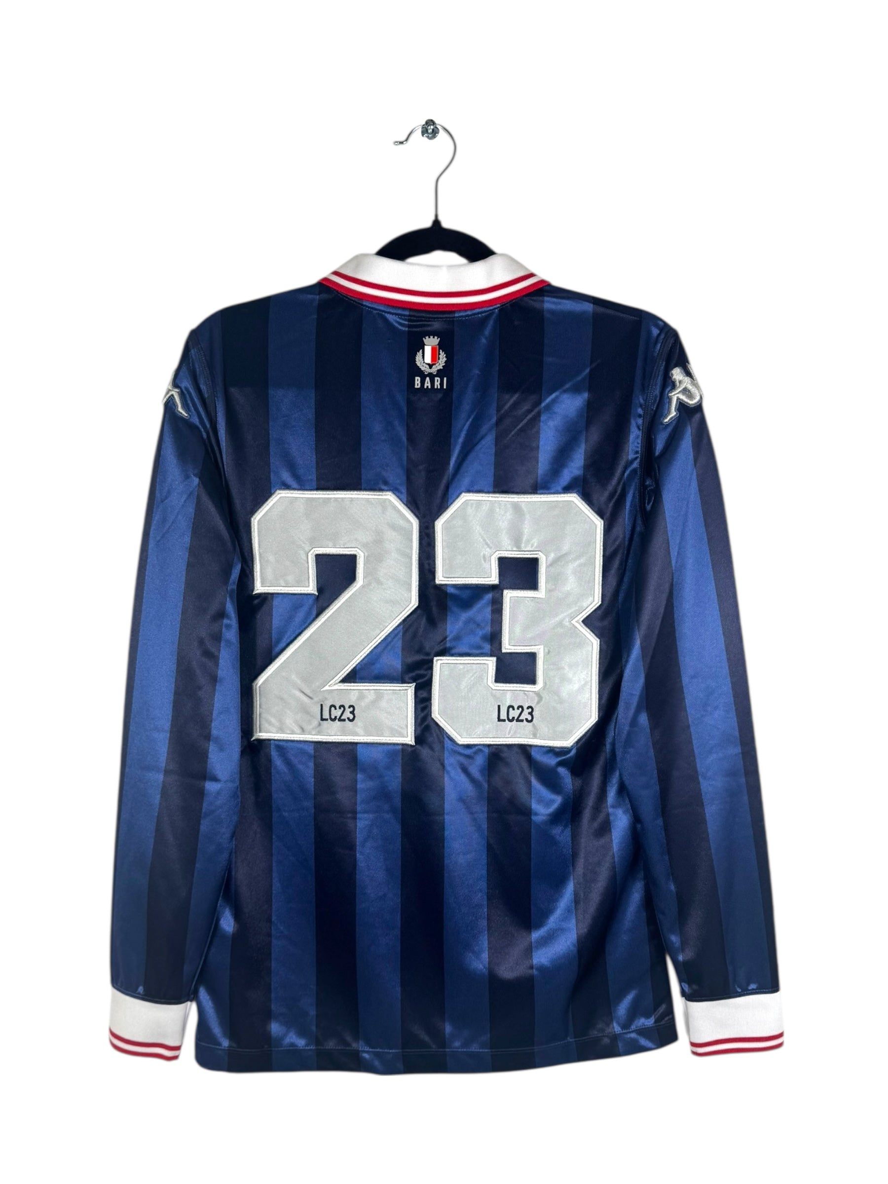 Maillot Bari 2023-2024 édition spéciale Kappa LC23 numéro 23 taille S vue arrière