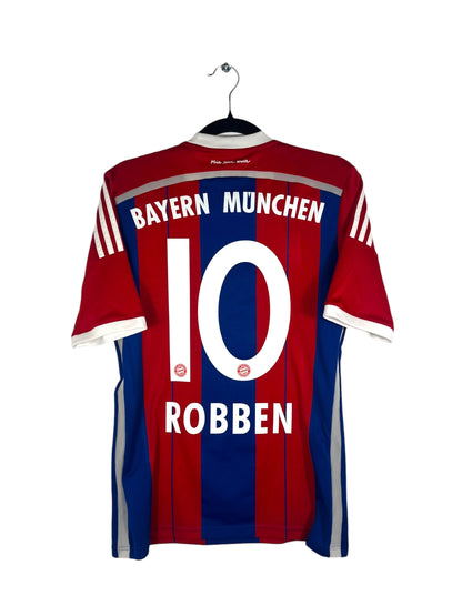 Maillot Bayern Munich 2014-2015 domicile Robben numéro 10 vue arrière flocage