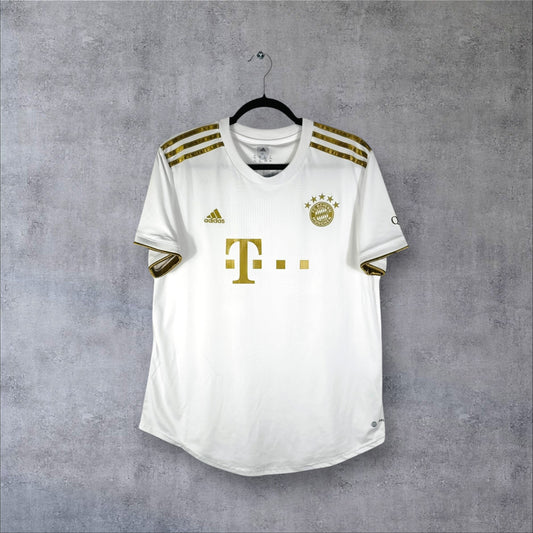 maillot-bayern-away-2023-femme-adidas-blanc-or