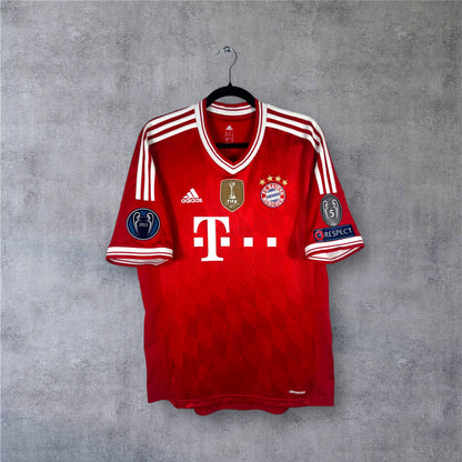Maillot authentique Bayern Munich 2013-2014 Domicile Adidas vue de face