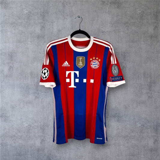 Maillot authentique Bayern Munich 2014-2015 Domicile Adidas vue de face