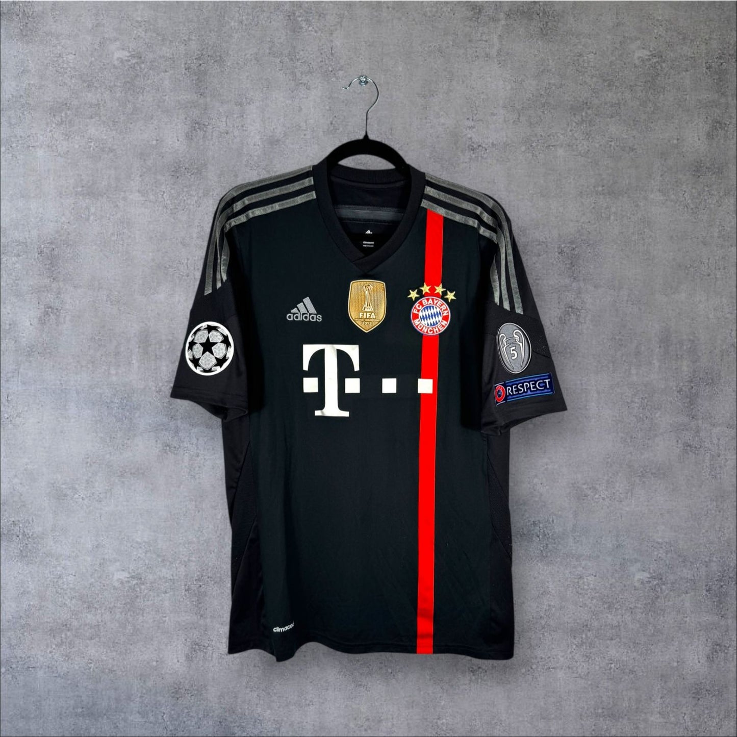 Maillot authentique Bayern Munich 2014-2015 Third Adidas vue de face