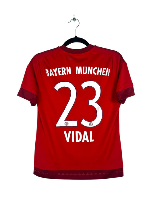 Maillot Bayern Munich 2015-2016 Domicile Vidal n°23