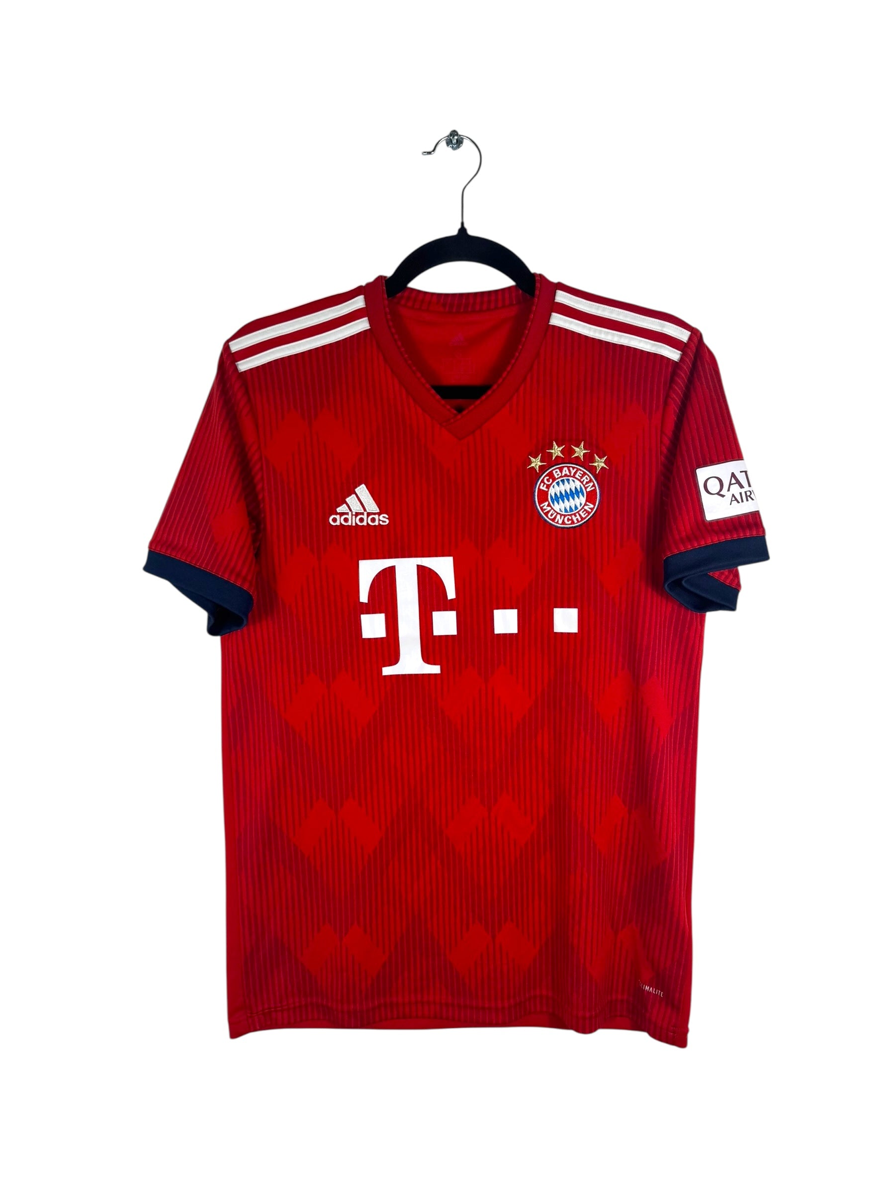Maillot Bayern Munich 2018-2019 domicile Adidas Tolisso 24 rouge taille S vue avant