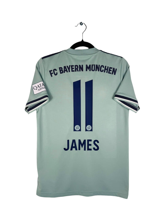 Maillot Bayern Munich 2018‑2019 extérieur James Rodríguez numéro 11 vue arrière flocage