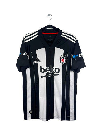 Maillot Besiktas 2020-2021 extérieur Adidas Ghezzal 18 noir blanc taille M vue avant