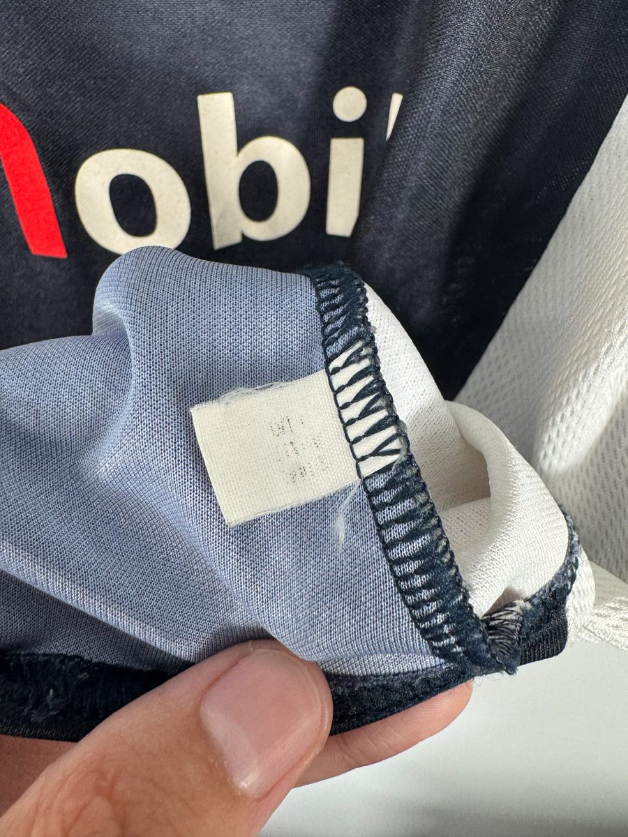 Étiquette Adidas authentique maillot Bordeaux domicile 2001-2002