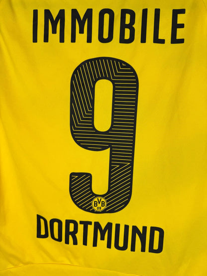 Détail flocage Immobile 9 Dortmund, maillot BVB domicile 2014-2015
