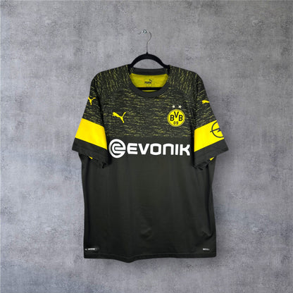 Maillot authentique Borussia Dortmund 2018-2019 Extérieur Puma vue de face