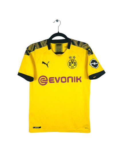 Maillot Borussia Dortmund 2019-2020 domicile Puma Sancho 7 jaune taille S vue avant