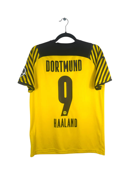 Maillot Borussia Dortmund 2021-2022 Domicile Puma Haaland 9 taille M