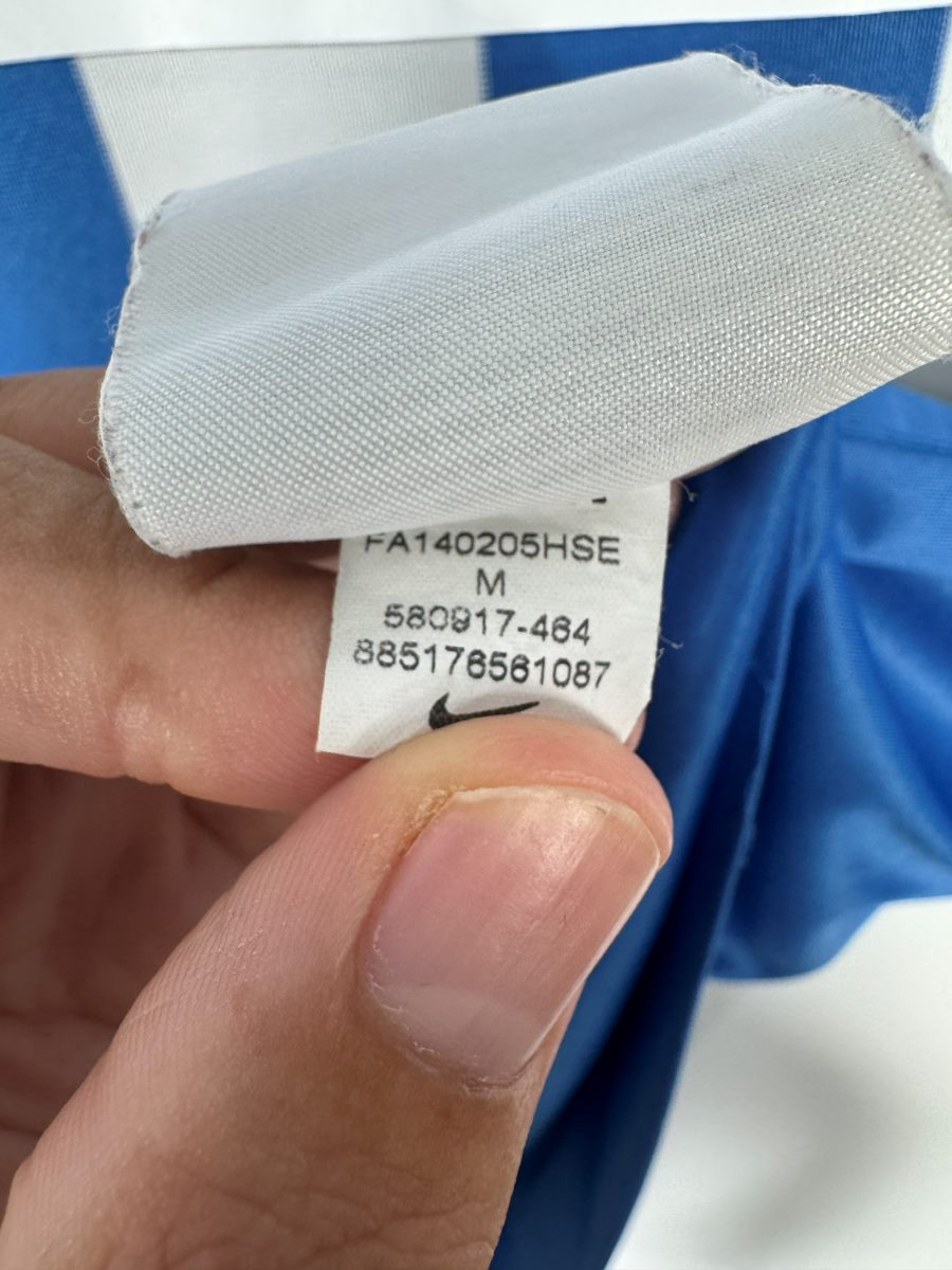 Etiquette interieure Nike FA14 580917-464 taille M