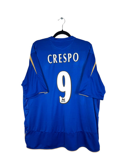 Maillot Chelsea 2005-2006 Domicile Umbro Crespo 9 taille XXXL