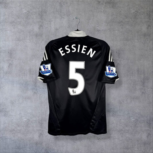 Maillot Chelsea 2008-2009 extérieur noir vue dos flocage Essien N°5