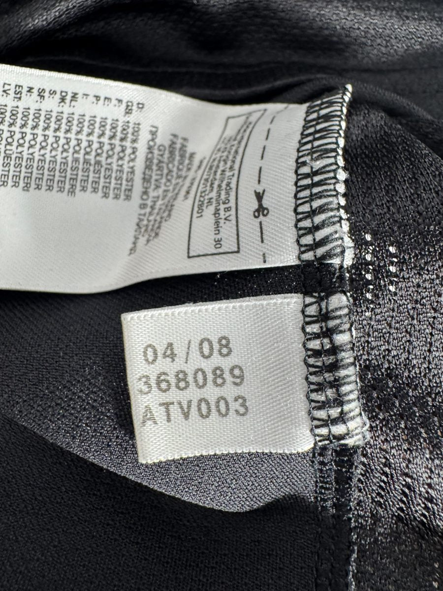 Étiquette intérieure Adidas maillot Chelsea 2008-2009
