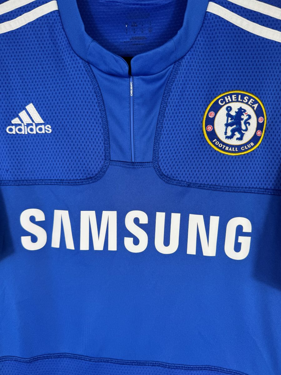 Écusson Chelsea Football Club et sponsor Samsung, maillot domicile 2009-2010 Lampard