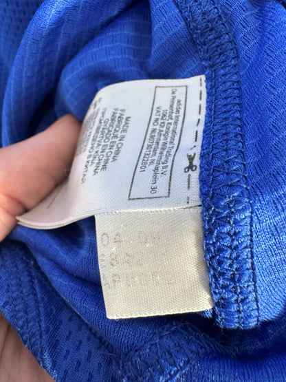 Étiquette intérieure adidas d'origine du maillot Chelsea 2009-2010 domicile taille L