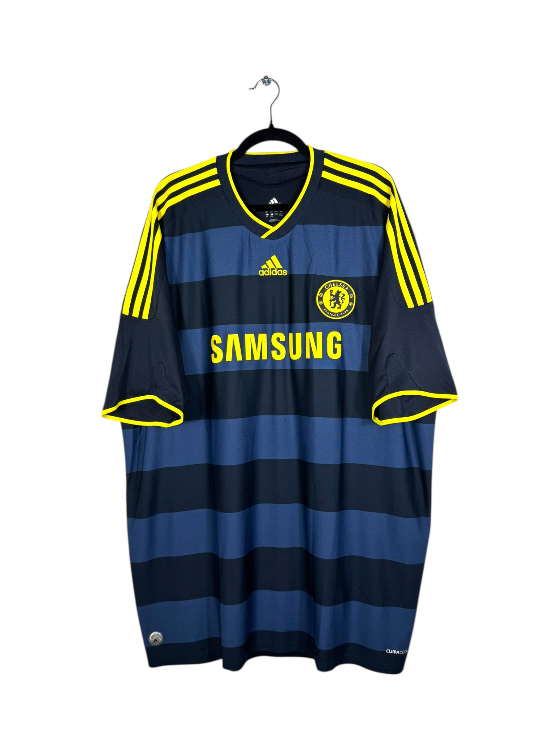 Maillot Chelsea 2009-2010 Extérieur Stock Pro Adidas Ballack 13