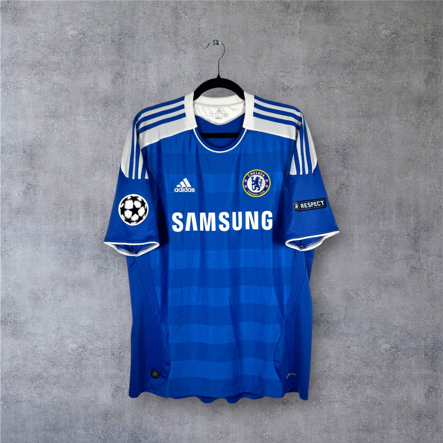 Maillot authentique Chelsea 2011-2012 Domicile Adidas vue de face