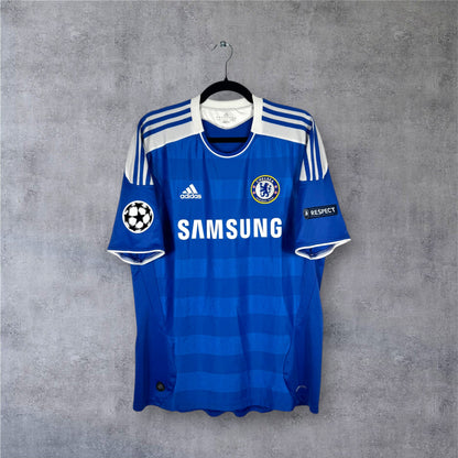 Maillot authentique Chelsea 2011-2012 Domicile Adidas vue de face