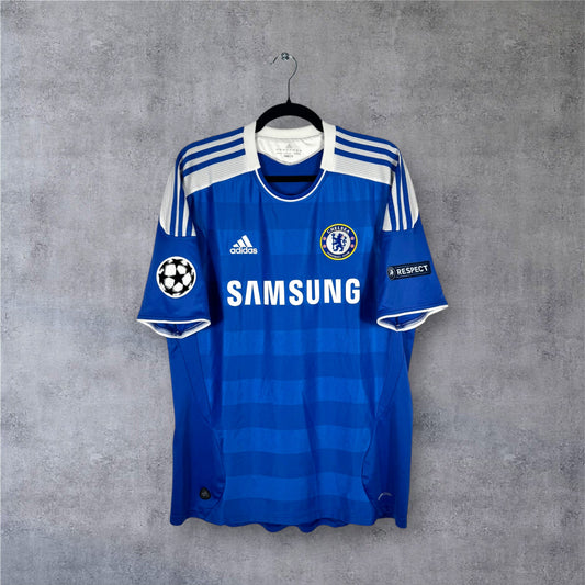 Maillot authentique Chelsea 2011-2012 Domicile Adidas vue de face