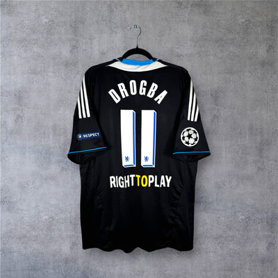 Chelsea Away Shirt 2011-2012 - Drogba No. 11 (XL)
