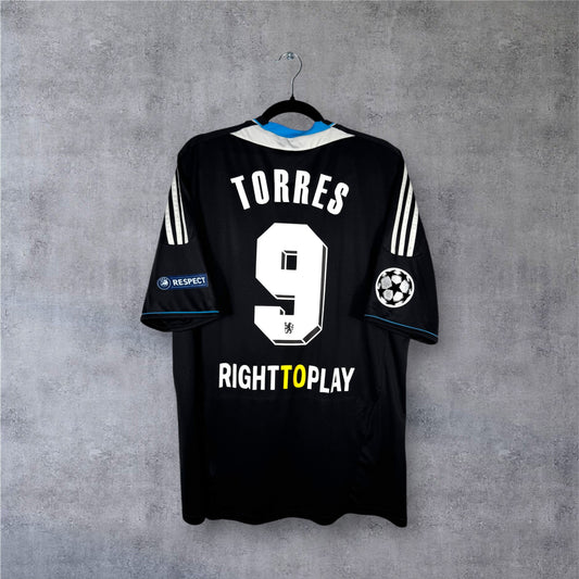 Flocage Torres numéro 9 sur maillot Chelsea 2011-2012