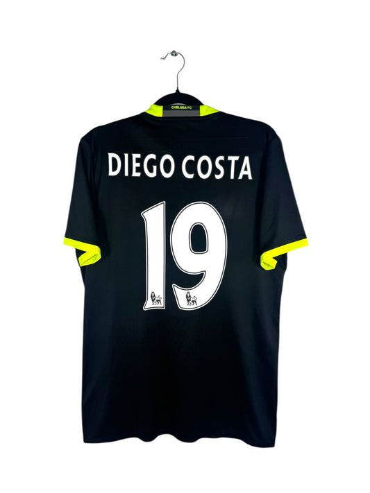 Maillot Chelsea FC 2016-2017 extérieur Diego Costa numéro 19 vue arrière flocage