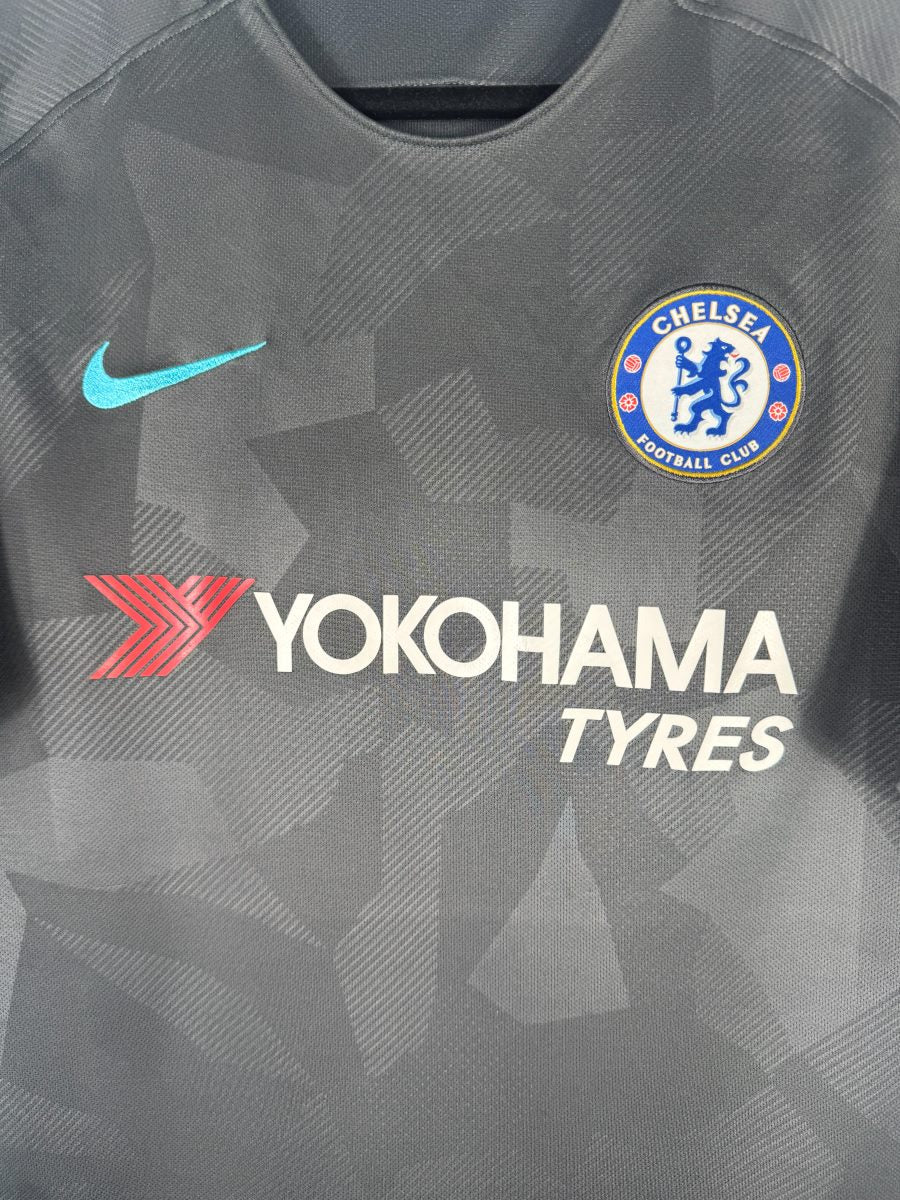 Maillot Chelsea 2017-2018 - détail sponsor Yokohama Tyres