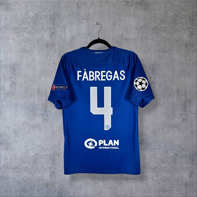 Maillot Chelsea 2017-2018 Domicile – Fàbregas N°4 (S)