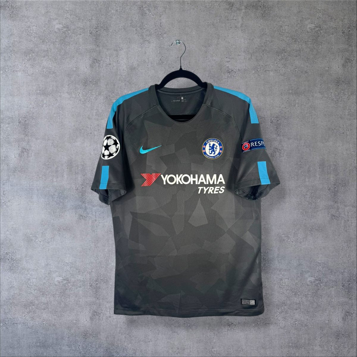 Maillot Chelsea 2017-2018 Third - face sponsor Yokohama